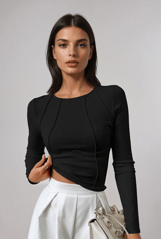 Jules - Long sleeve shirt women fashion